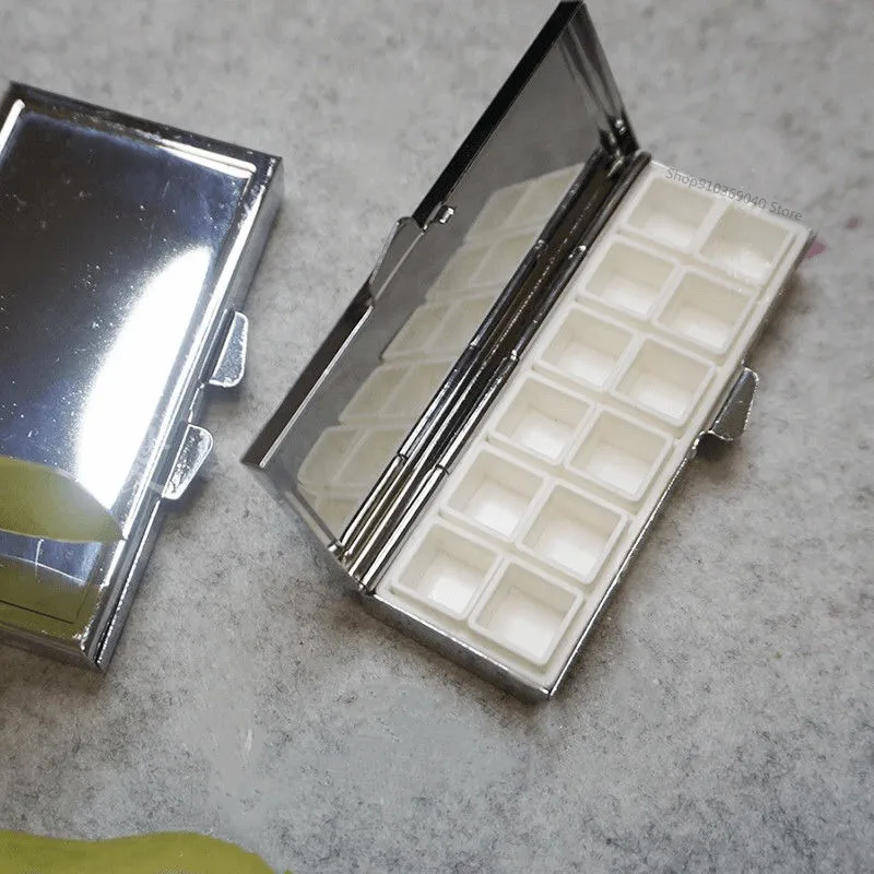 Watercolor Palette 6 12 Color Mini Portable