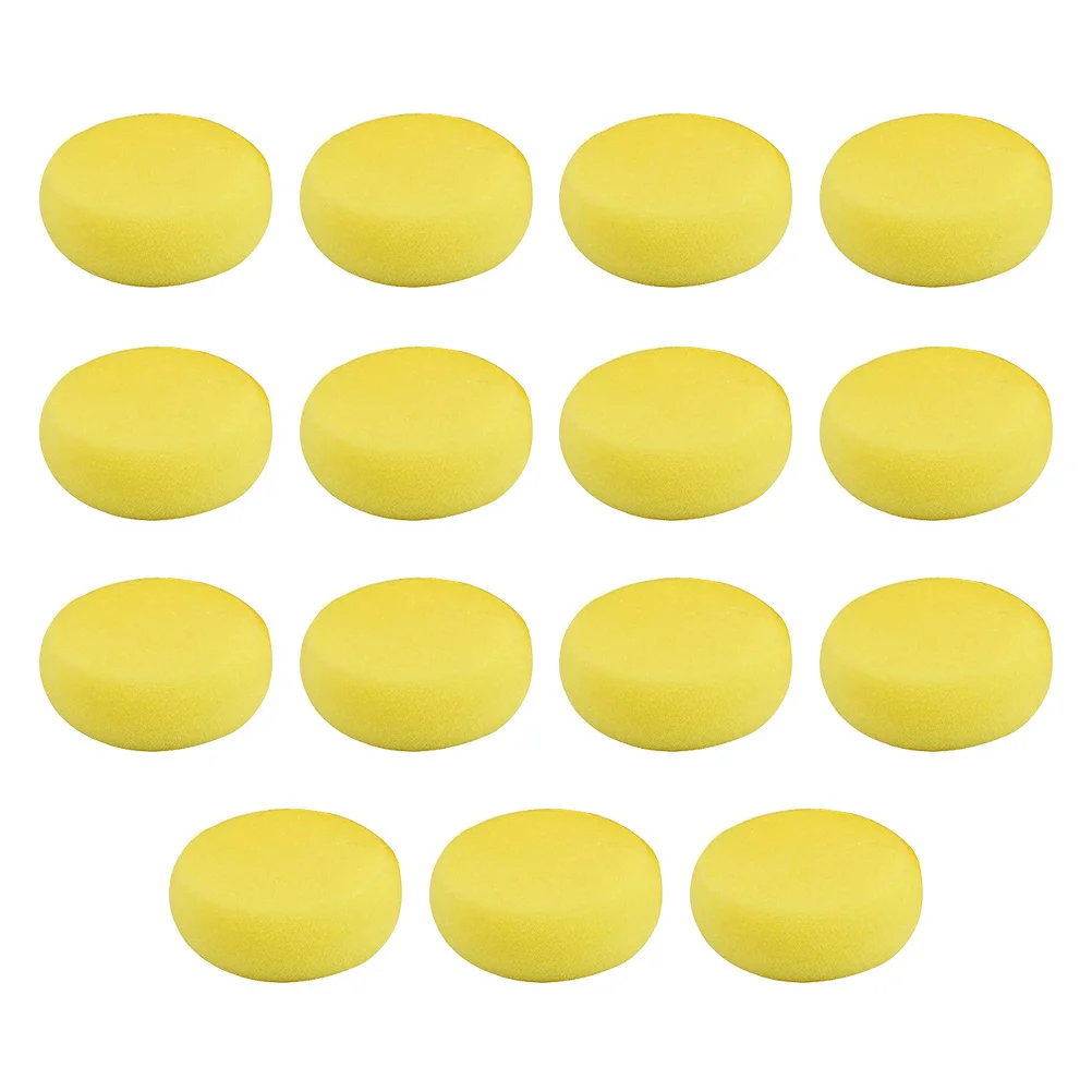 

25Pcs Kids Clay Tools Kindergarten Pottery Clay Tools Children Painting Clay Tools Yellow Painting Sponges