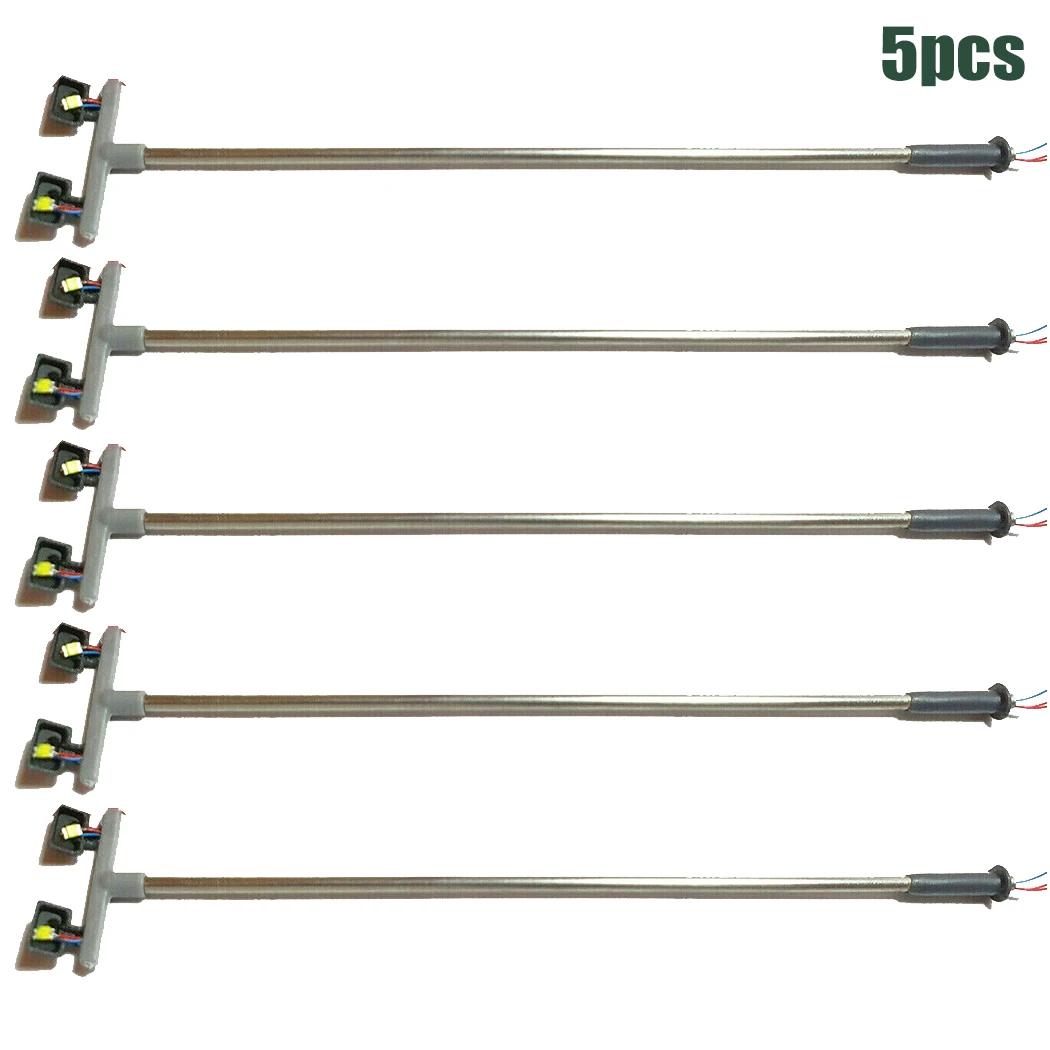 5 Pack Model Railway Yard Lights Twin LED Lamps OO 00 Guage Flood Light 1:76 Model Railroads 5*Twin LED Yard Lights