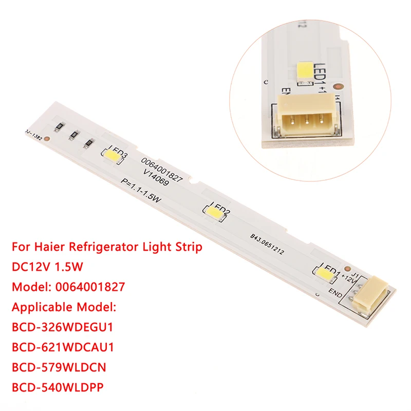 Barre LED Avant Pour Réfrigérateur Haier – Remplacement Original BCD-575WDBI – Réf. 0064001827 – Neuf