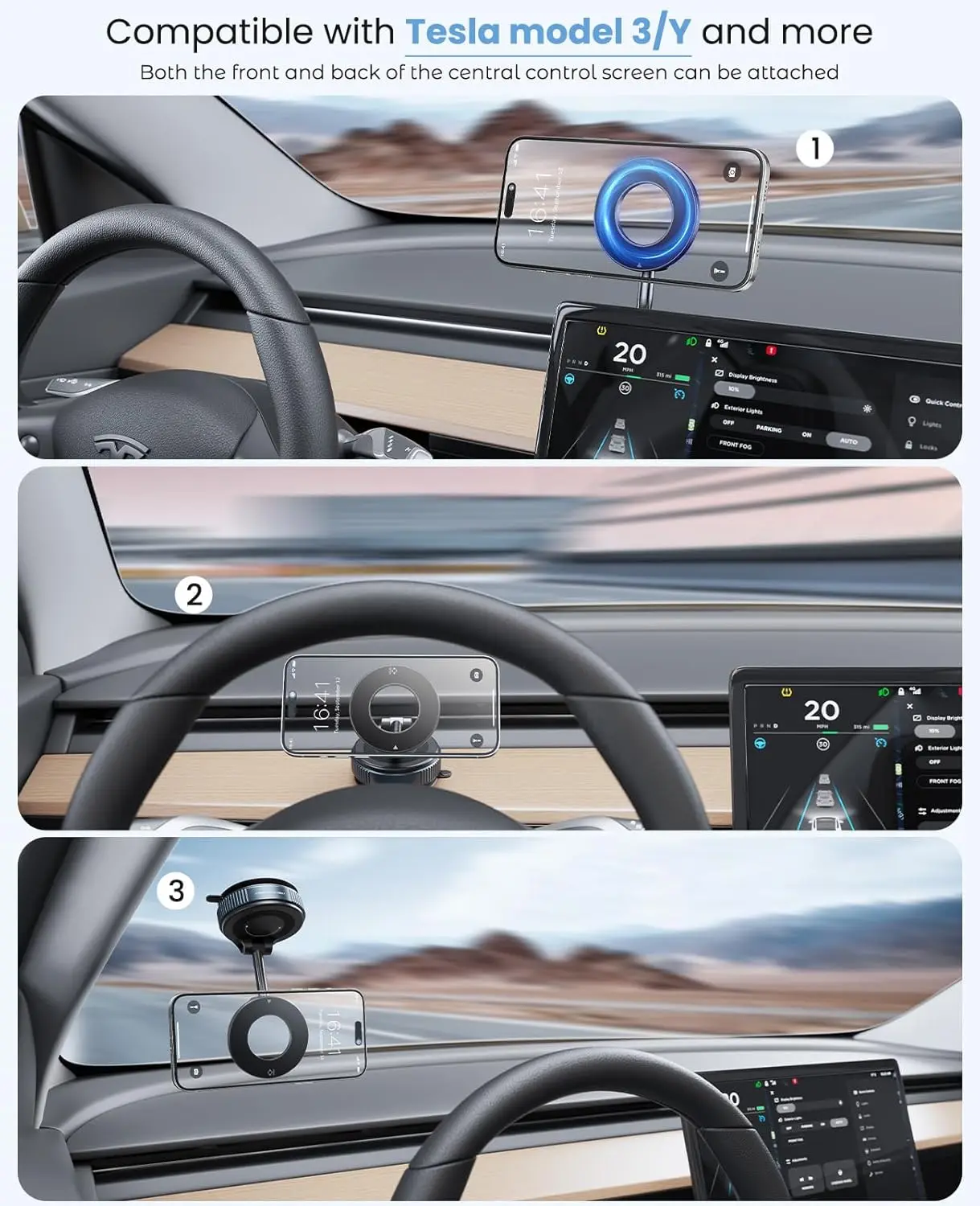 [Gift]65W Quick Charger USB Shunt Docking Station Car Adapter Powered Splitter For Tesla Model 3 Highland 2024/ Y Juniper 2025