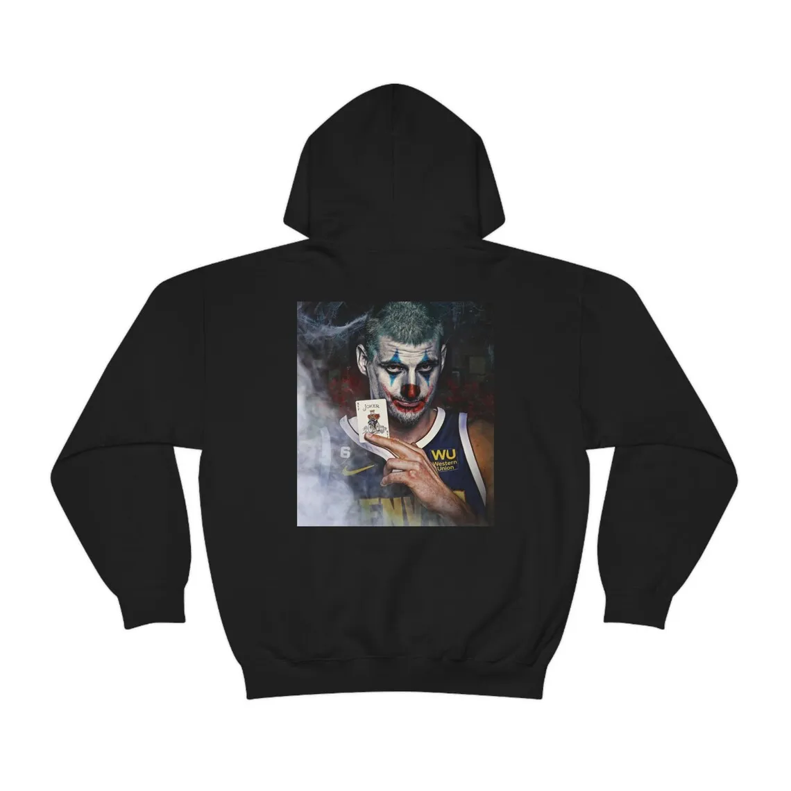 

New printed pattern fashion hoodie yuan retro hoodie popular Y2K style street hoodie heavy cotton unisex