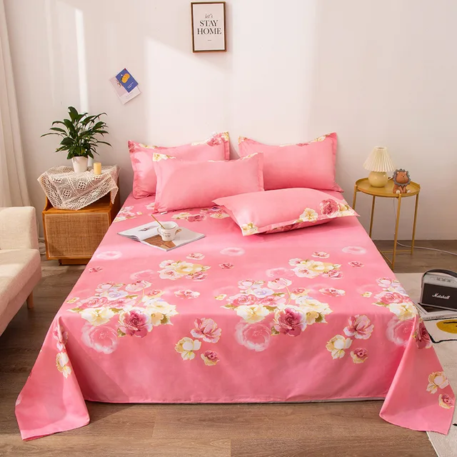 Bed Sheet Home Textile Modern Polyester 