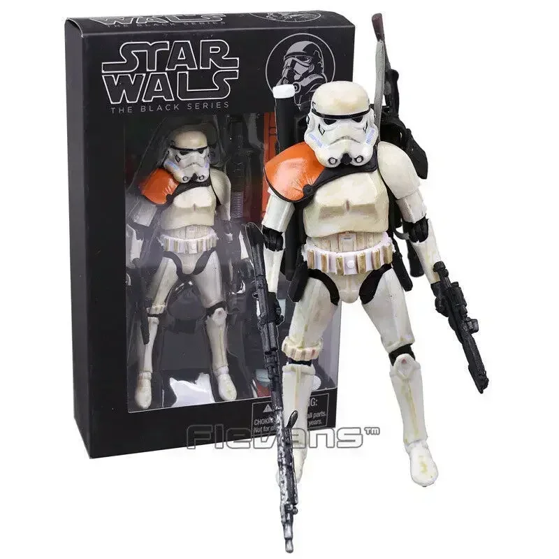Figuras de acción de Star Wars Shock, Stormtrooper blanco de 6 pulgadas, figura de acción de Boba Darth Vader del despertar de la fuerza, regalos de Navidad