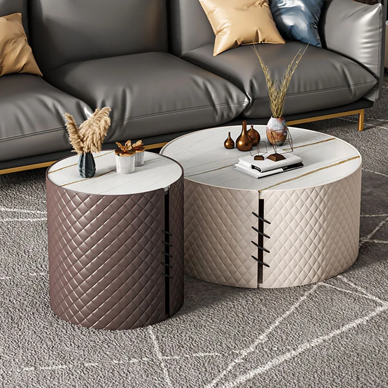 

Makeup Modern Round Table Coffee Side Dressing Desk Round Table Dining Entryway Table Basse Pour Salon Living Room Furniture Z