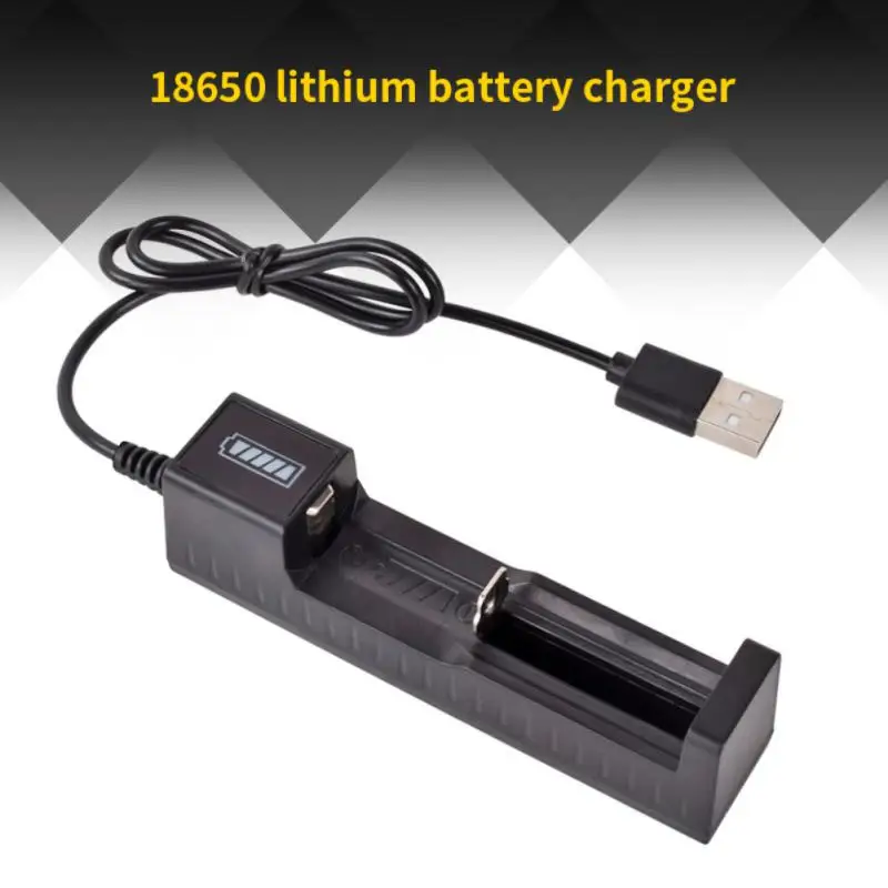 1~10PCS USB baterie nabíječka 18650 univerzální chytrá 1 drážka nabíječka as i lay dying akumulátory nabíjení adaptér s indikátor lehký