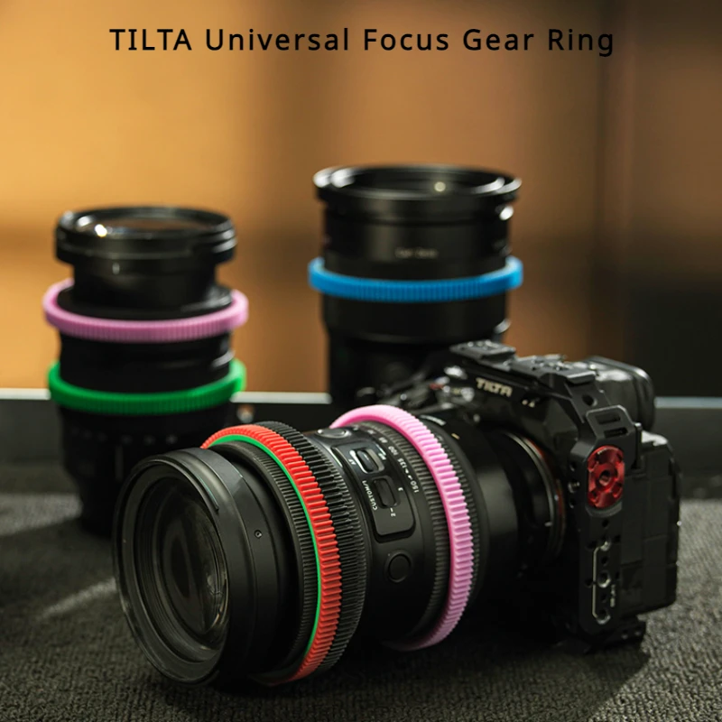Tilta Universal Focus Gear Ring Color Lens Camera Zoom Ring Anello In Gomma Regolabile Per Seguire La Messa A Fuoco