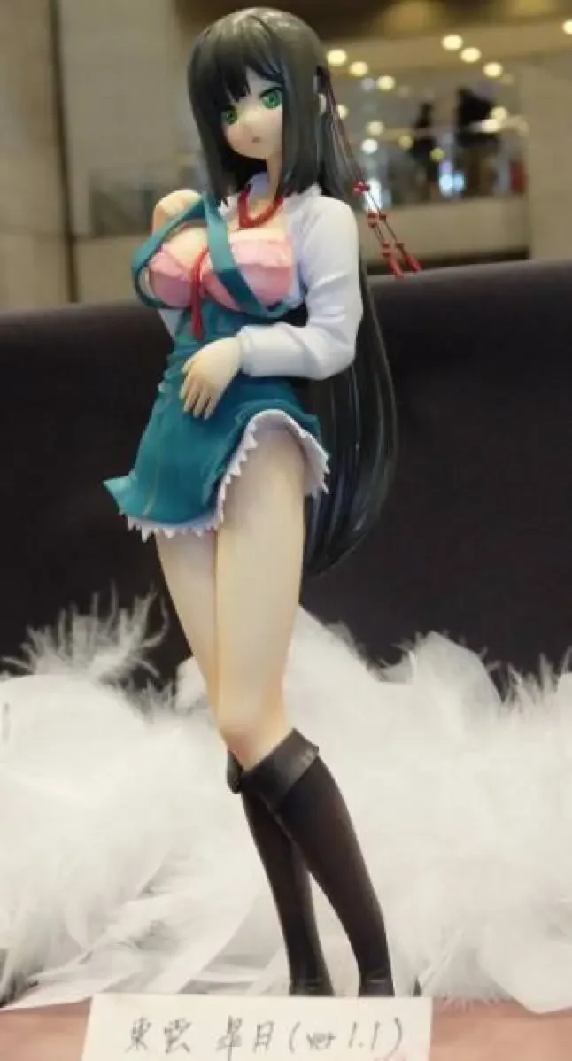 

25 см аниме Неокрашенная каучуковая Фигурка Набор ShinonomeSatsuki Неокрашенный гаражный набор из каучука модель GK