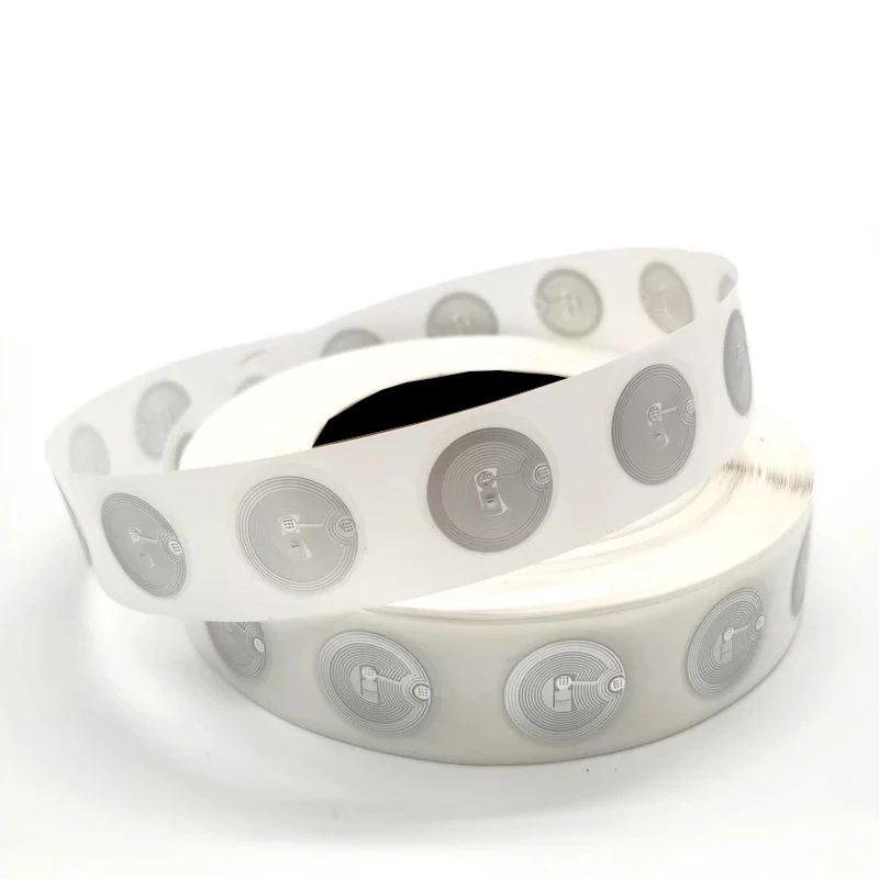 

50/100/500 шт., NFC-наклейки, 25 мм, 13,56 МГц