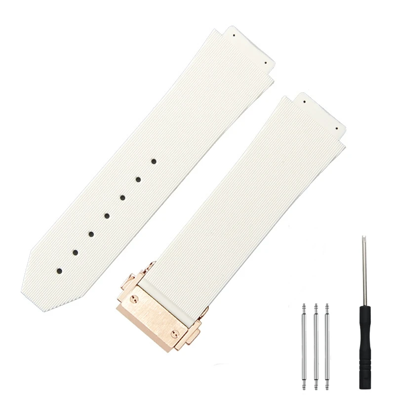 Universal Rubber Silicone Watch Strap for Hublot Big Bang Classic Fusion - Dive Band for Men and Women