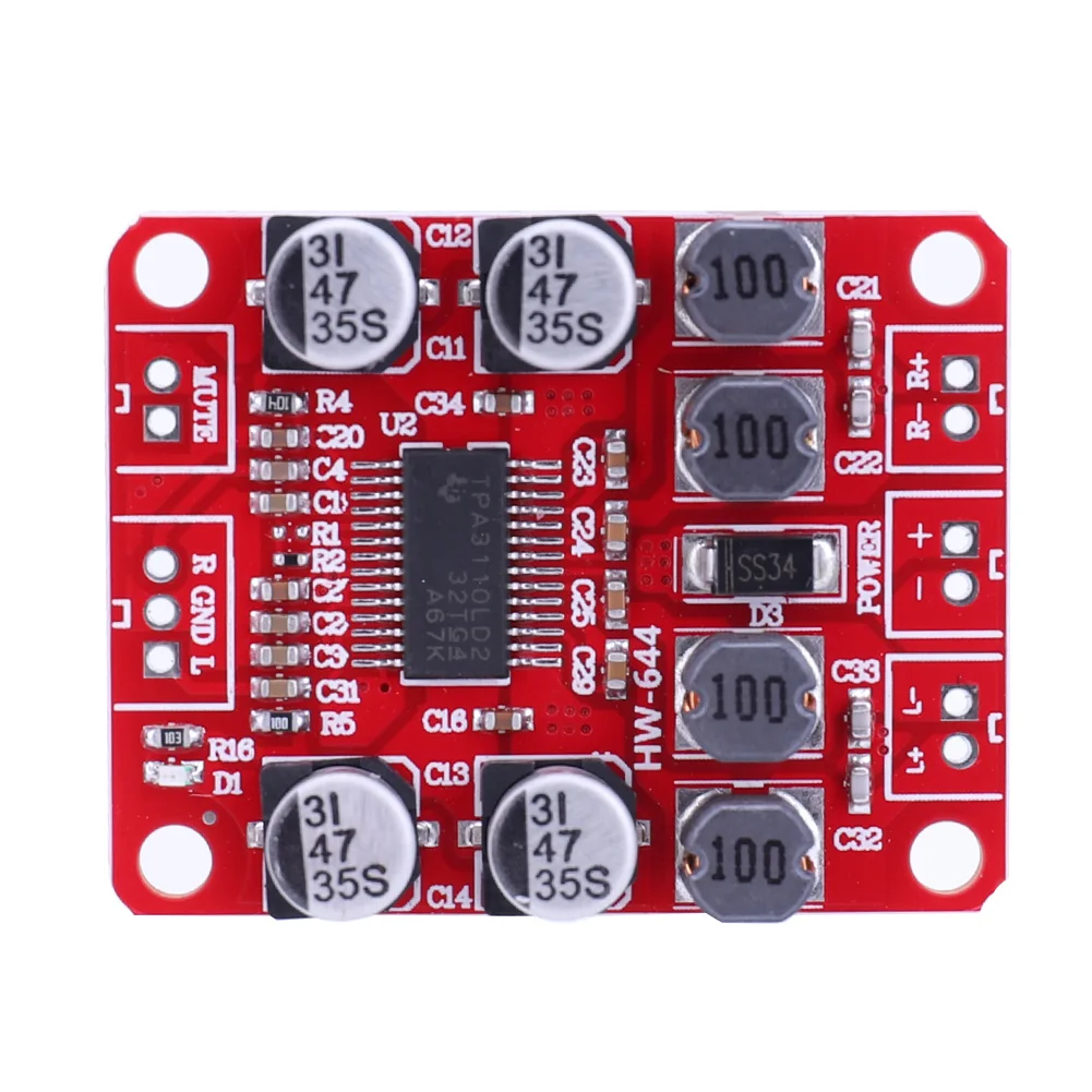 TPA3110DigitalAudioAmplifierBoard2Channel15W15WStereoDIY