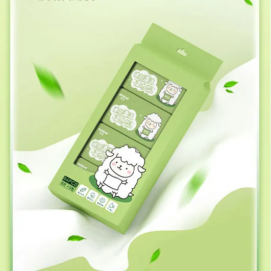 1tee 8packs (64pcs) mini hand and mouth wipes Portable Small Package Extraction Cleaning Wipes Hand And Mouth Wipes