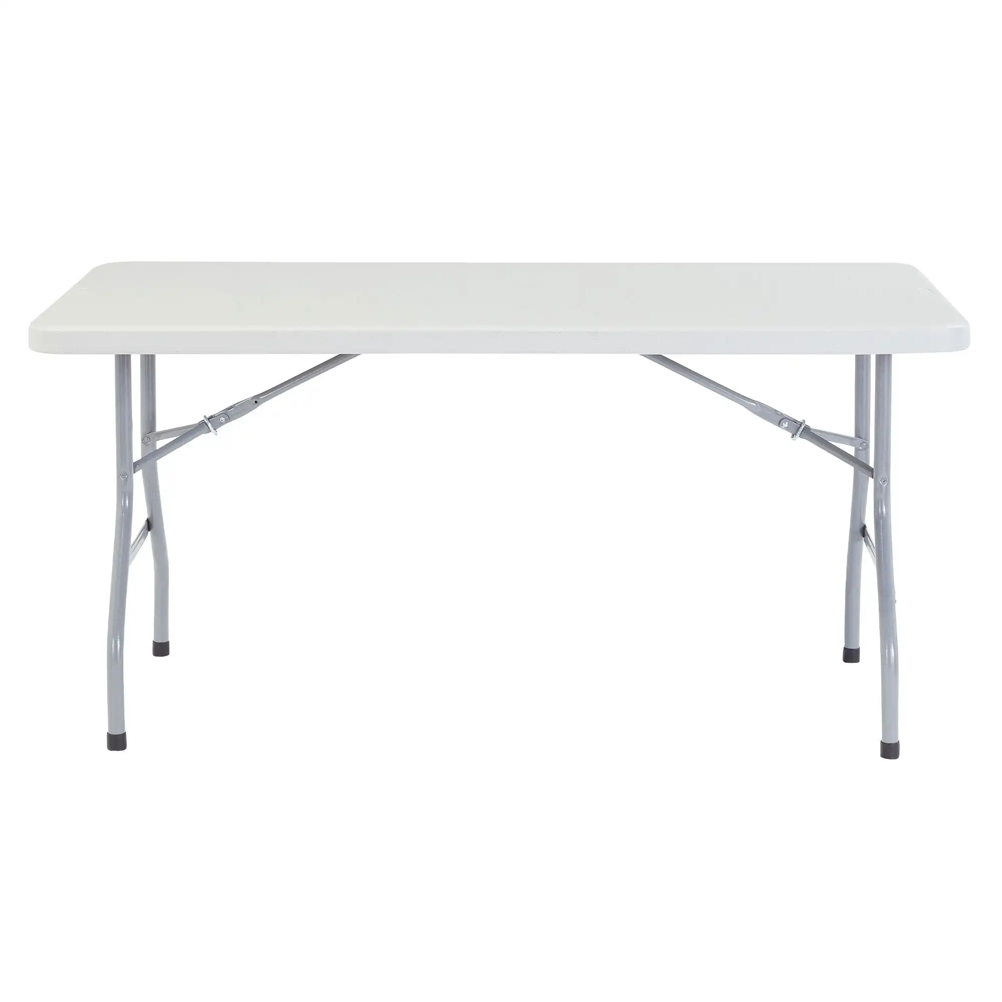 

National Public Seating® 30" x 60" Rectangular Folding Table, Speckled Grey, 1000 lb capacity