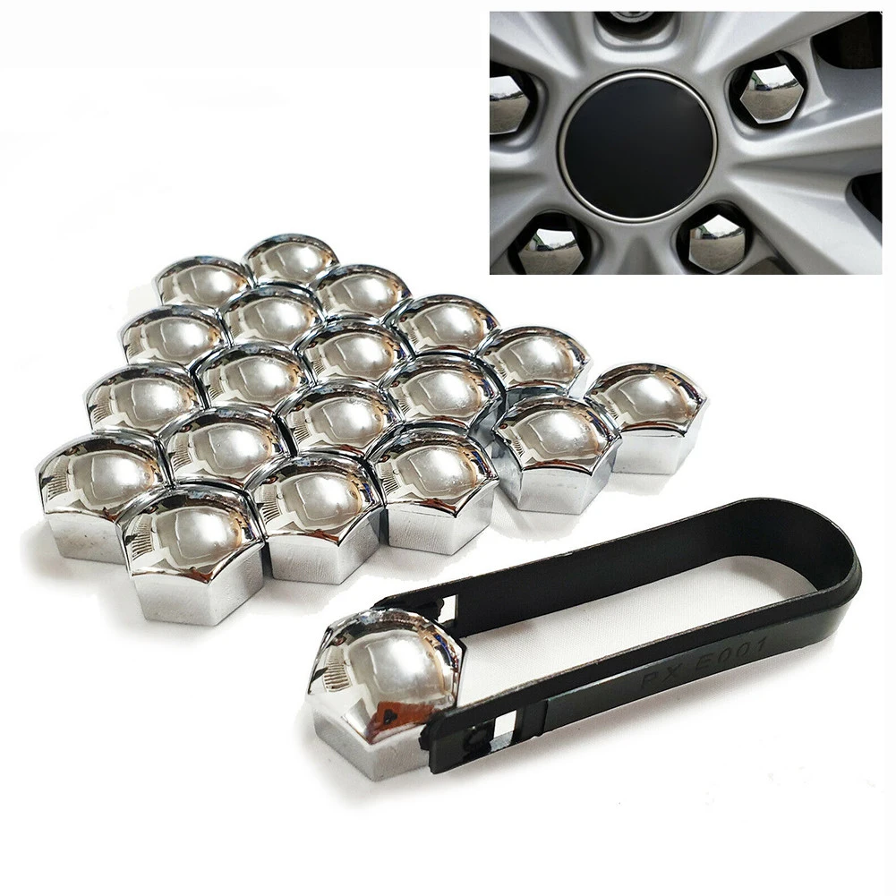 CarWheelNutBoltsCapsAutoHubScrewCoverforVolvoXC60XC90
