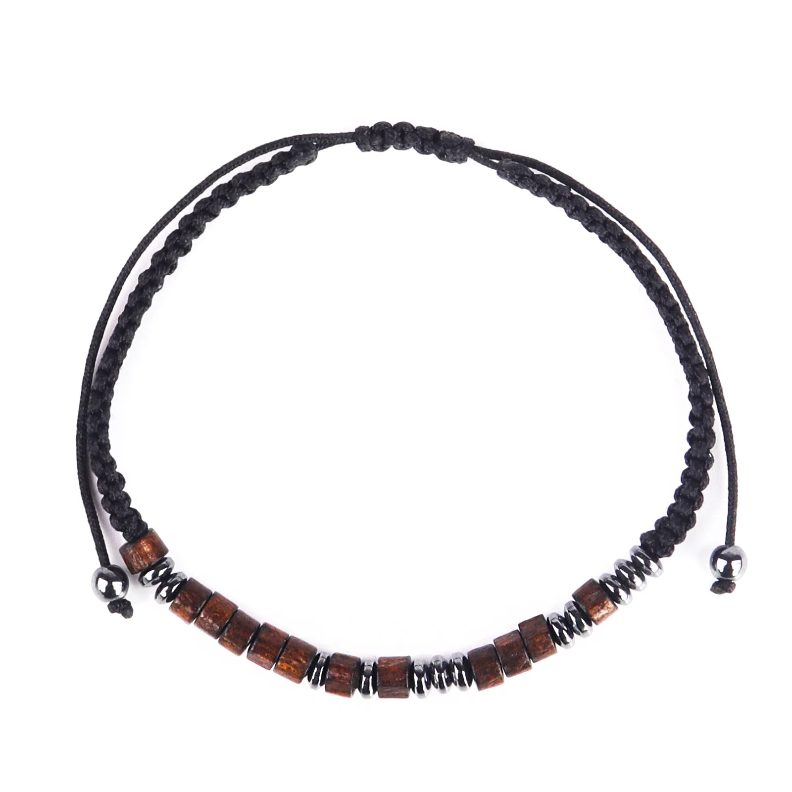 I Love You Bracciale Con Codice Morse Bracciale Con Messaggio Segreto Per Uomo Donna A Mio Figlio Corda Intrecciata In Pietra Di Ferro Nero