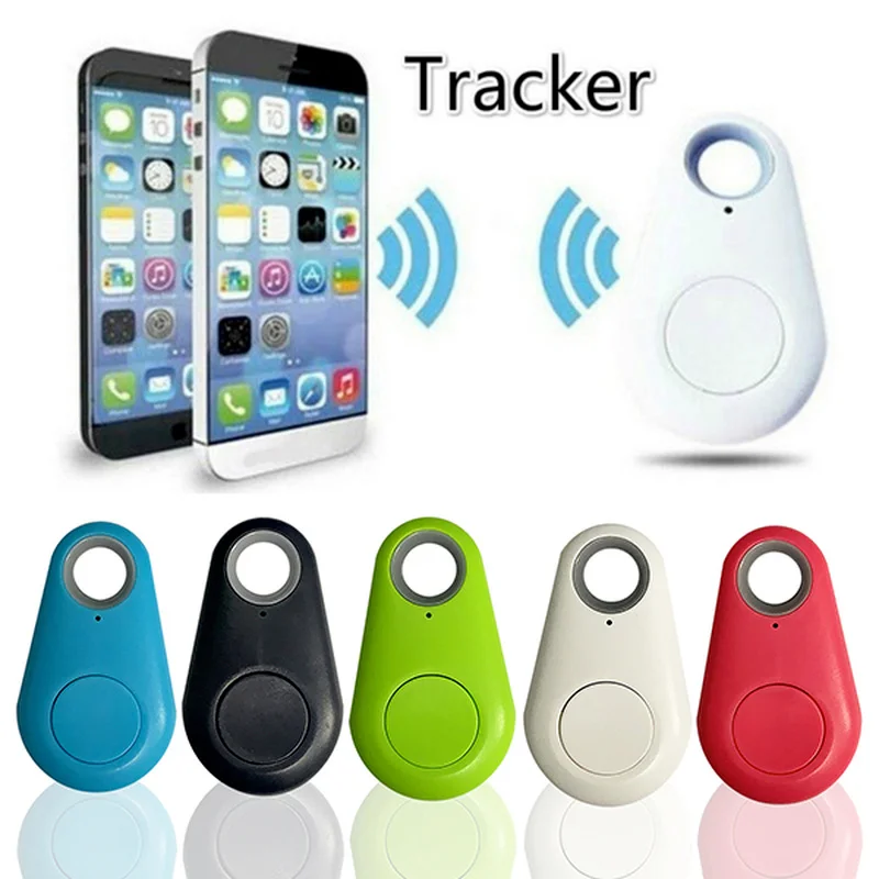 Mini GPS Tracker Anti Lost Car Tracker Alarm GPS Locator Wireless Positioning Wallet Pet Key Wireless 4.0 Long Life Battery