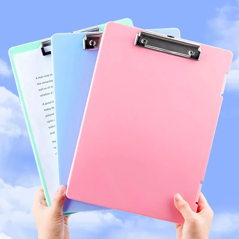 Large-Capacity A4 Clipboards File Folder Box Sturdy Plate Clip Design Multi-functional Efficient Paper Storage Students storage box file folder