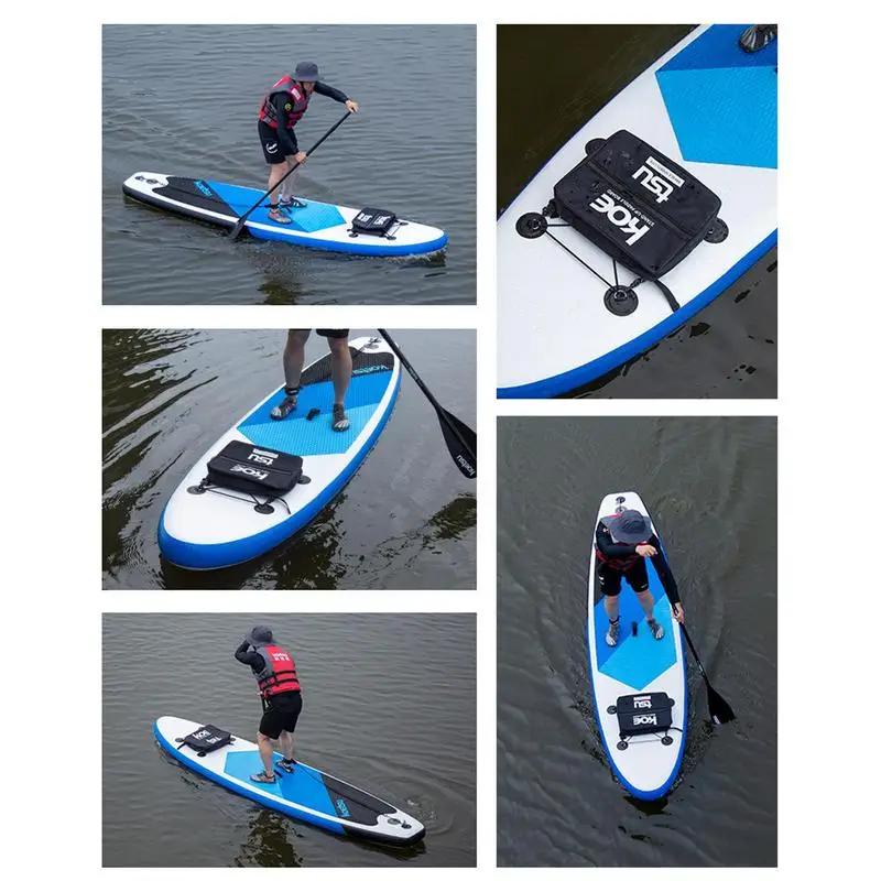Kayak Paddle Board Deck Bag Stand Up Paddleboard Mesh Bag Cooler Mesh Oxford Storage Cooler Deck Pocket Outdoor Accessories