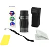 Mini Pocket 8x20 Prime Monocular Telescope with Cross Scale Ranging High Definition Optical Glass for Hiking Camping Wildlife 6