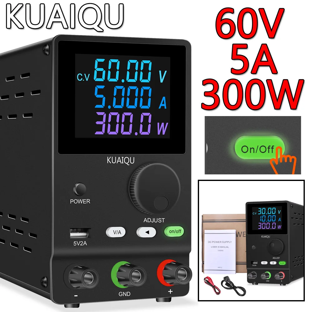 30V-10a-Dench-Source-digitales-Netzteil-tragbar-mit-Spannungs ...
