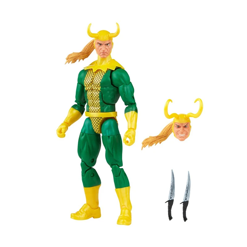 

Marvel Legends Series 6-inch Loki Retro Packaging Action Figure Model Decoration Collection Toy Birthday Gift