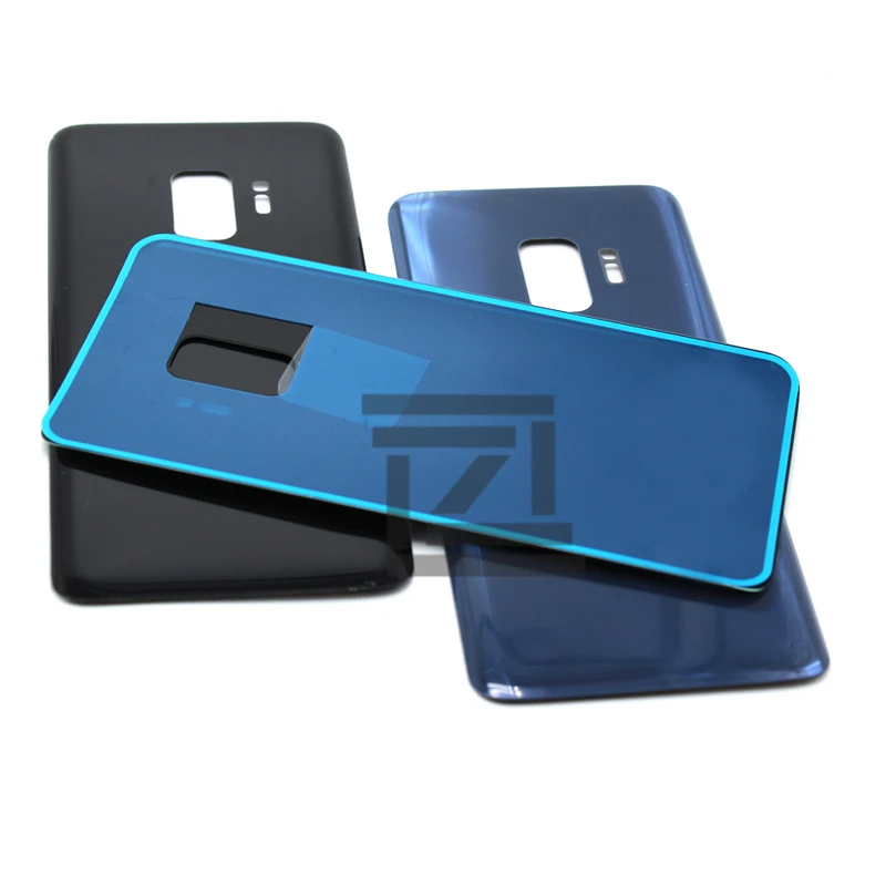 Phone Back Cover Glass Phone Back Cover Glass Battery Cover for Galaxy S9 G960 S9 Plus G965 Battery Back Cover for Samsung Galaxy Glass Rear Door Housing Cover Replacement Repair Parts
