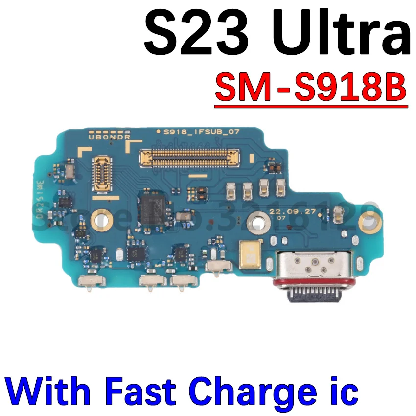 USB Port Charging Board Dock Connector Charger with Motherboard Flex Cable