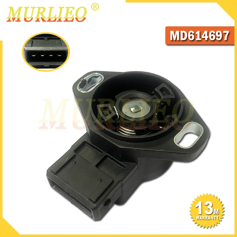 

Датчик положения дроссельной заслонки MD614697 для Mitsubishi Montero Sport Diamante Expo 2.4L 3.0L 3.5L модели орла