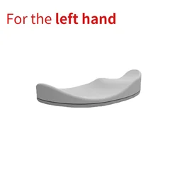 Ergonomic Non - Slip Gel Wrist Rest Mouse Pad (Left hand Gray)