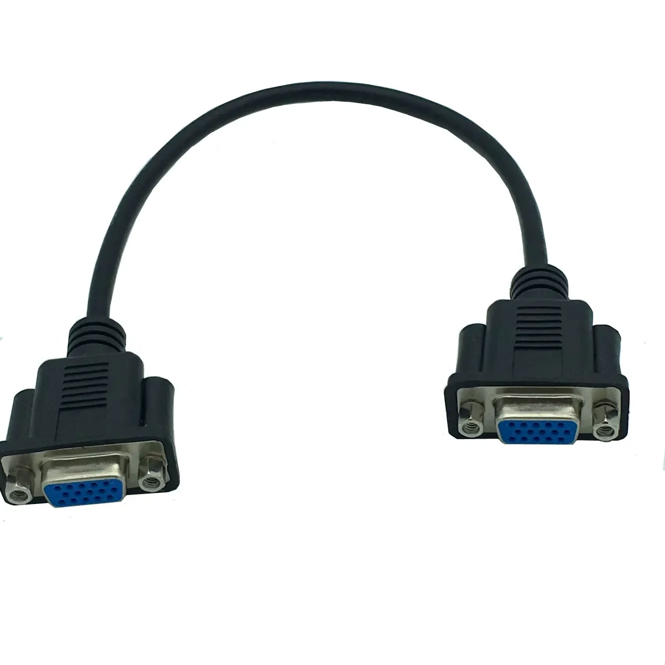 30cm VGA Short Cable HD Full 15 Pin Male to Female Male RGB Cables Cord Wire Line Copper Core PC Computer Monitor Projector vga cable adapter vga cable