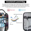 Lionel M-Messi Insulated Lunch Bags Food Container Bags Portable Thermal Cooler Football Sports Lunch Boxes For School Office 6