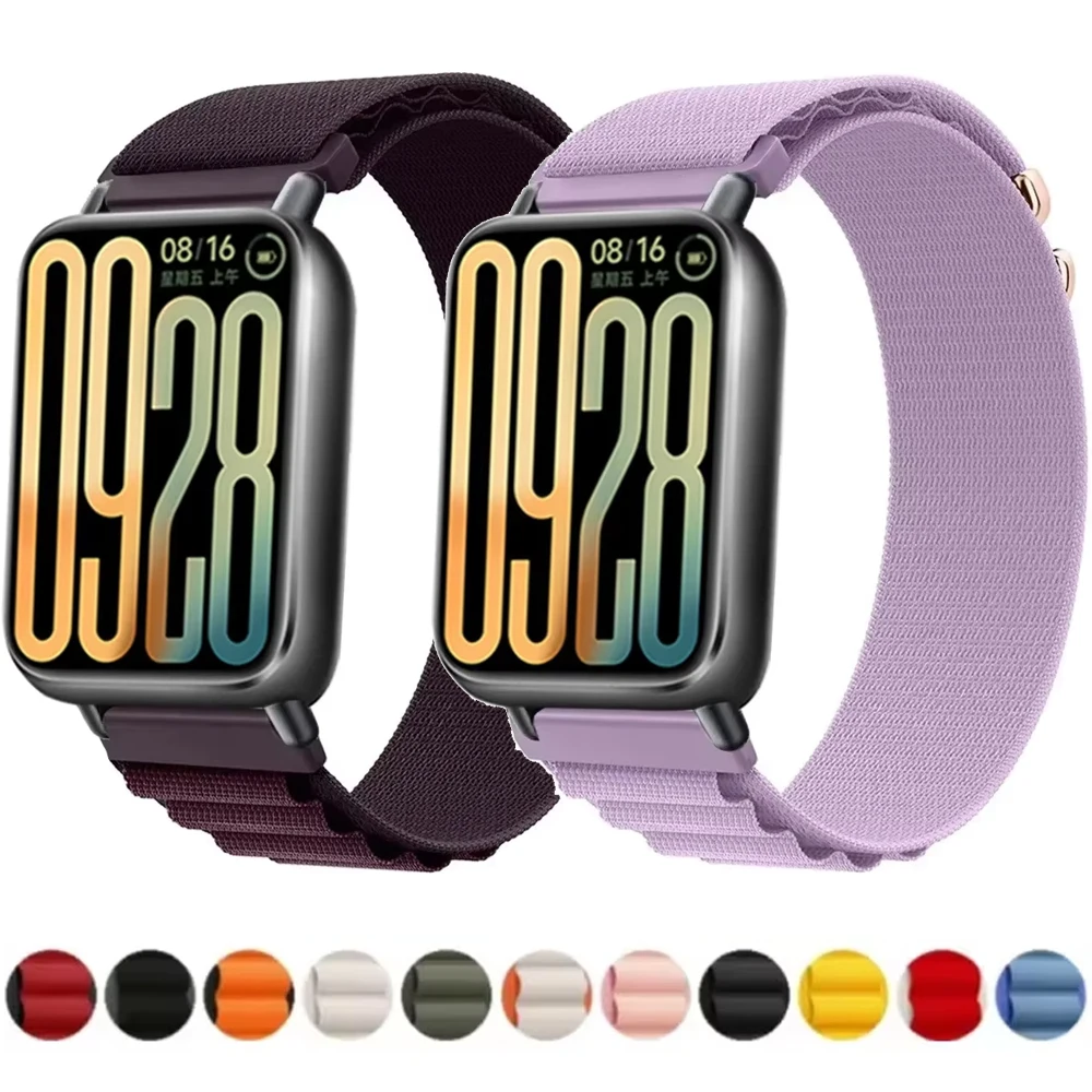 Breathable Nylon Strap - Soft and Comfortable Sport Bracelet - Replaceable Wristband