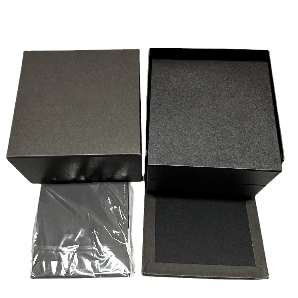 904l Style Original Tg  And Black Box Luxury Brand Gift Cases With Booklet And Card Can Customized Watches Leather Watch box
