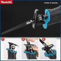 Makita scie alternative sans brosse scie alternative outils électriques portables sans fil avec 4 lames de scie pour batterie 18V 4