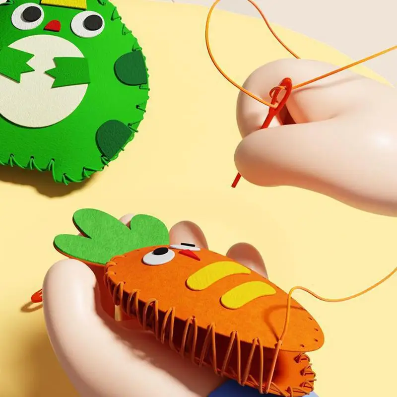 Educational DIY Sewing Kits for Kids Crafting Fun