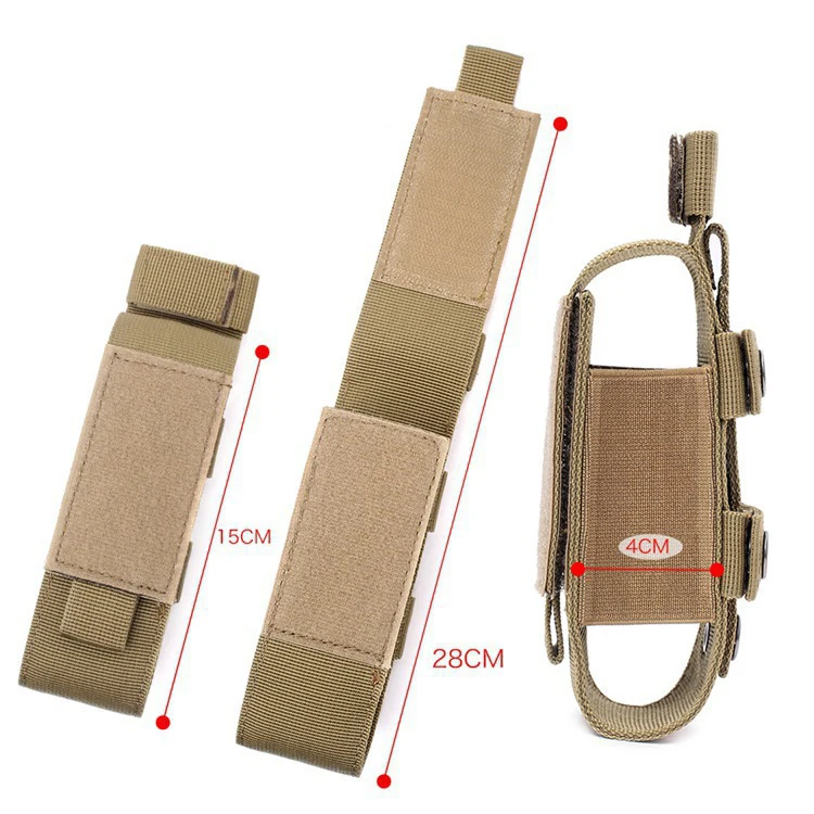 Borsa per laccio emostatico da esterno Borsa da appendere portatile per sopravvivenza all'aperto Forbici di primo soccorso Custodia per accessori Borsa per attrezzi per caccia in campeggio - immagine 3