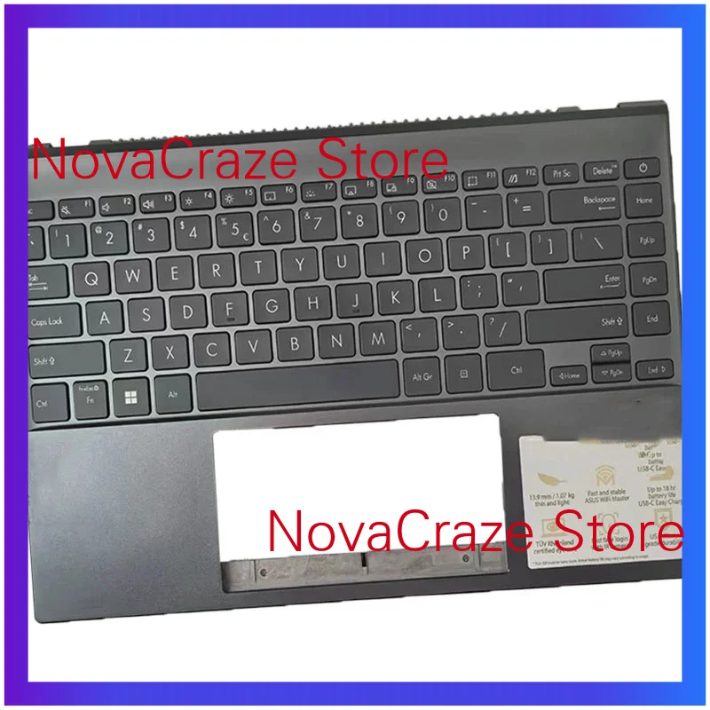 Premium Laptop Case with US Backlit Keyboard, Palmrest Upper Cover, Like New (Used)