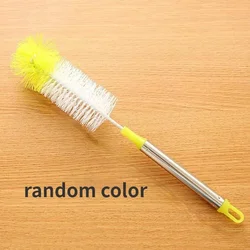 Bendable Long Handle Cup & Bottle Cleaning Brush - Random Color (Random color)
