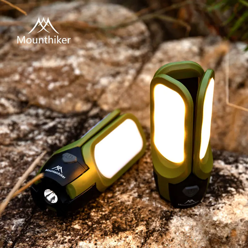 Strong Flashlight Solar LED Tent Light Outdoor Camping USB