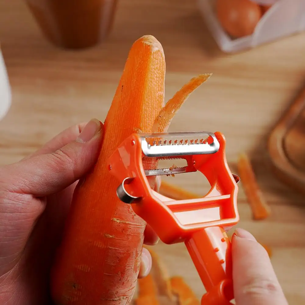 Description Picture 4 of itemPeeler Multi Peeler Kit Fruit and Vegetable Peeler Home Multi Fruit Peeler for Kitchen Julienne Strips for Potato Orange Lemon