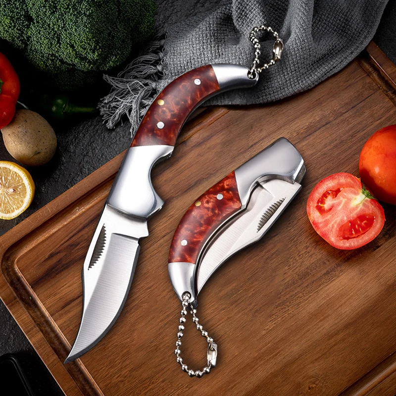 kitchen knife folding knife utility slicing knives meat BBQ fruit boning knife fish filleting kitchen knives cooking cleaver stainless steel