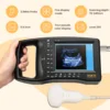 Handheld Ultrasound Machine for Pregnancy Horse Cows & Dog Cats Portable Veterinary Ultrasound Machine 5 Display Modes 1