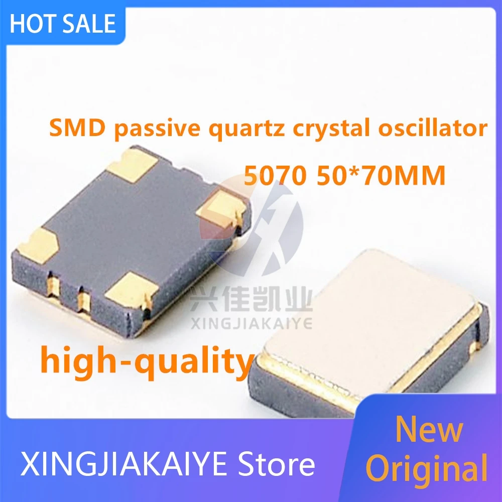 10PCS SMD 5070 SMD passive quartz crystal oscillator 32M 32MHZ 32.000MHZ 32.0000 5*7mm 4P crystal resonator 32MHZ