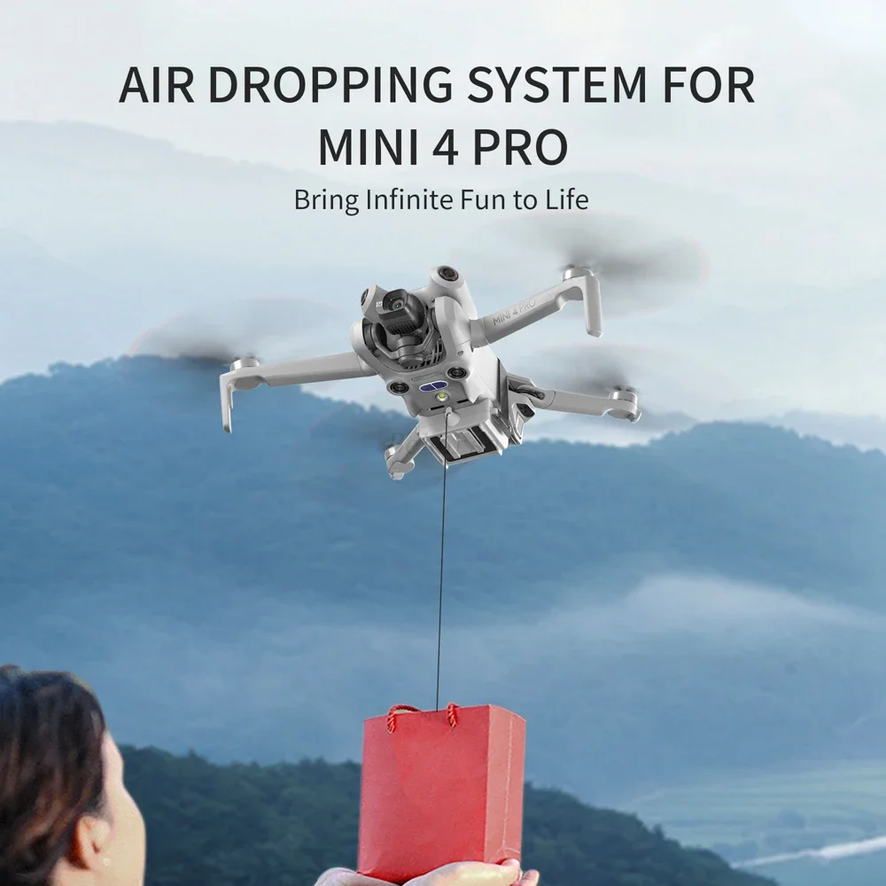 

For DJI Mini4 Pro Dropper Drone Gift Remote Dropper Accessory