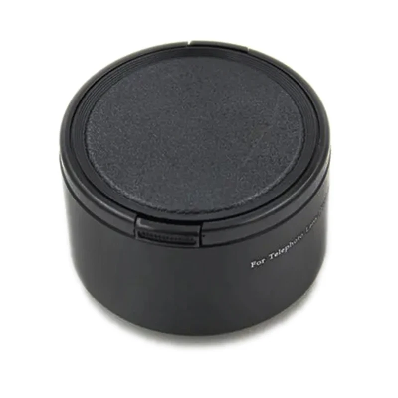 Universal Telephoto Metal Lens Hood with Free Lens Cap