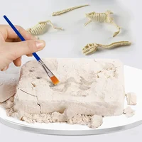 Dinosaur Fossil Excavation Kit Toys Jurassic Animal Skeleton Model Kid Digging Archaeological Education Game Children Boy Gift 2