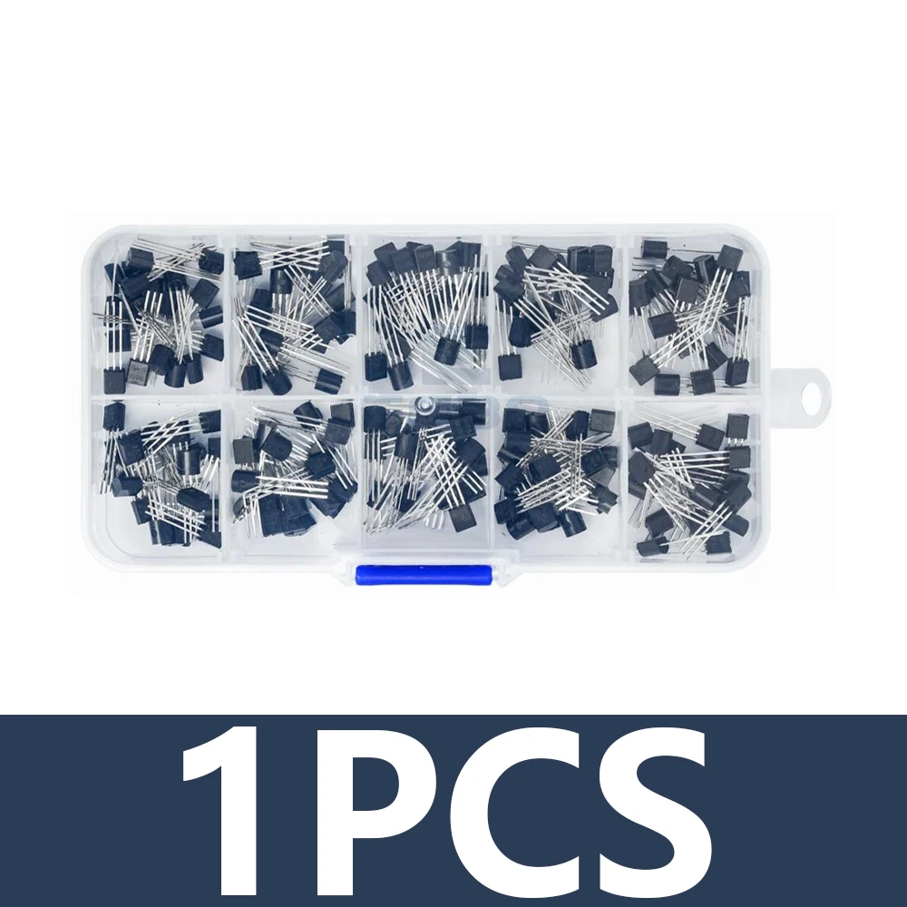 Comprehensive TO-92 Transistor Kit - 200-Piece Set