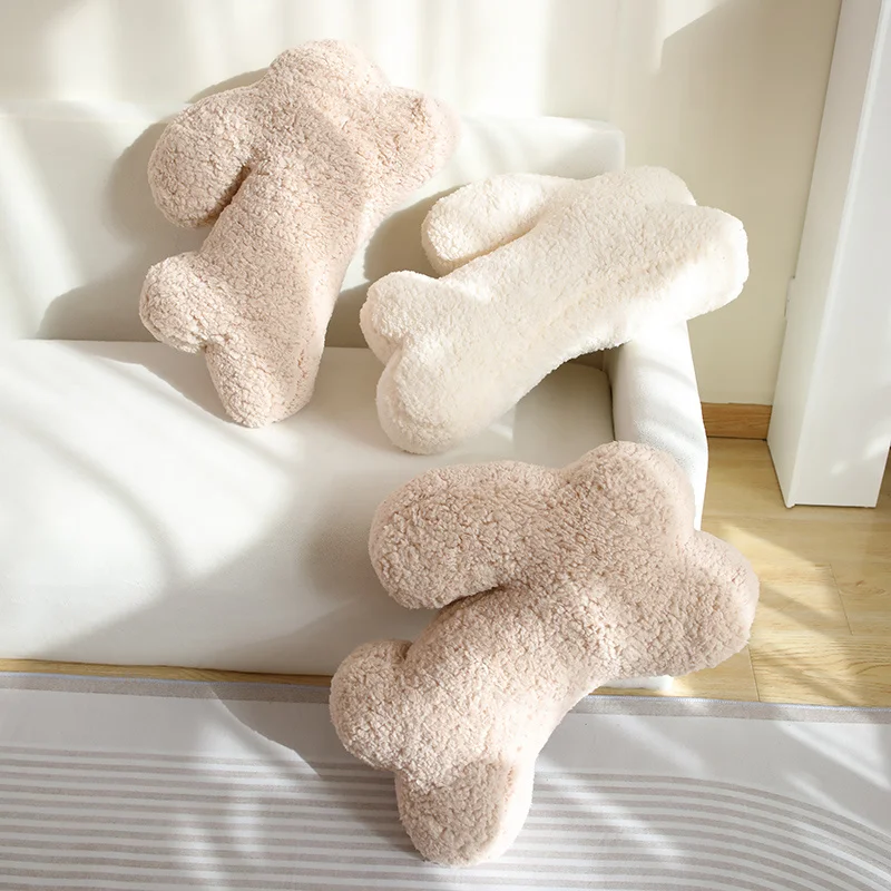 Plush Toys Simple Wind INS Kawaii Animal Rabbit Plush Stuffed Toy Doll Pillow Room Sofa Decor Cushion