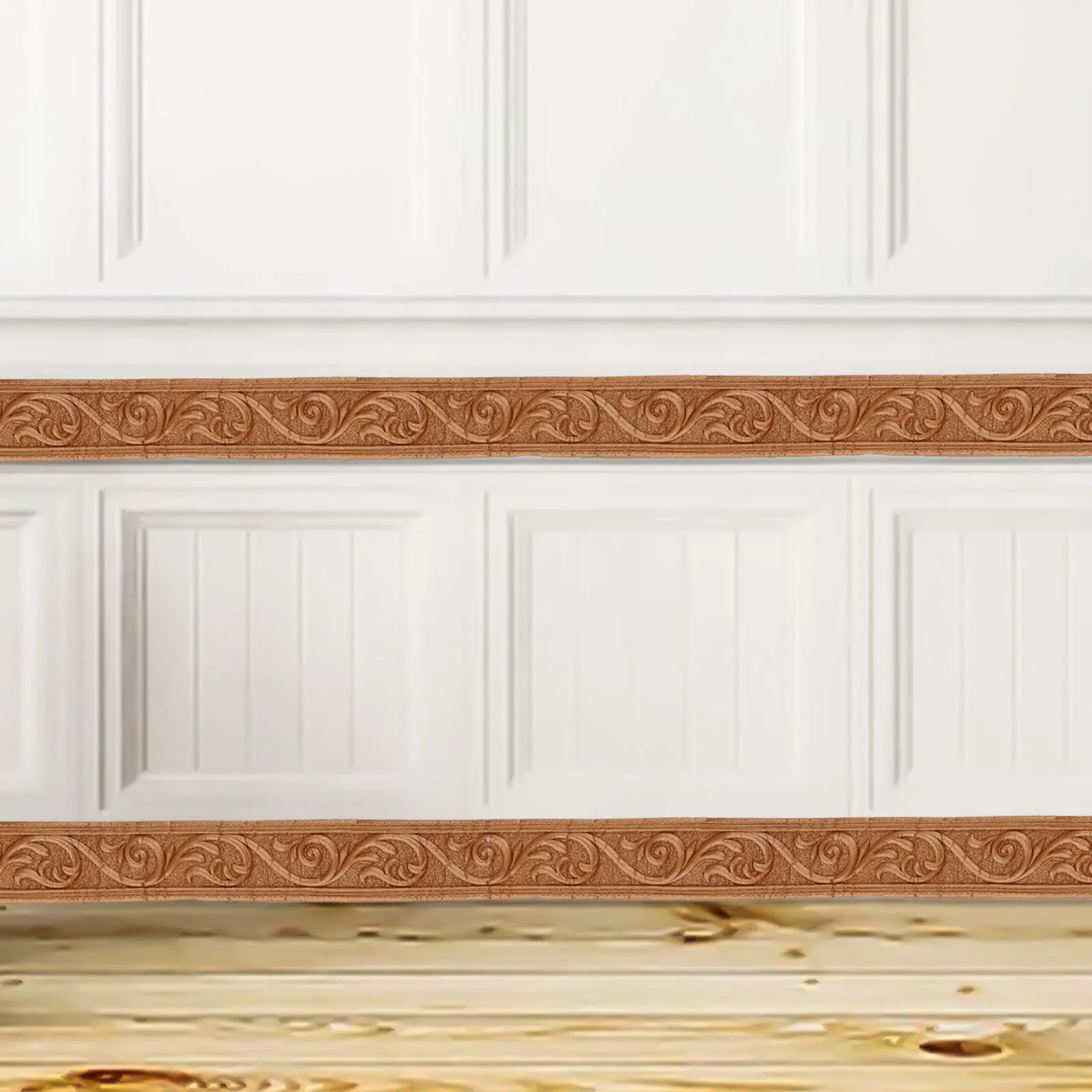 3D Wall Trim Line Skirting Border Image 26
