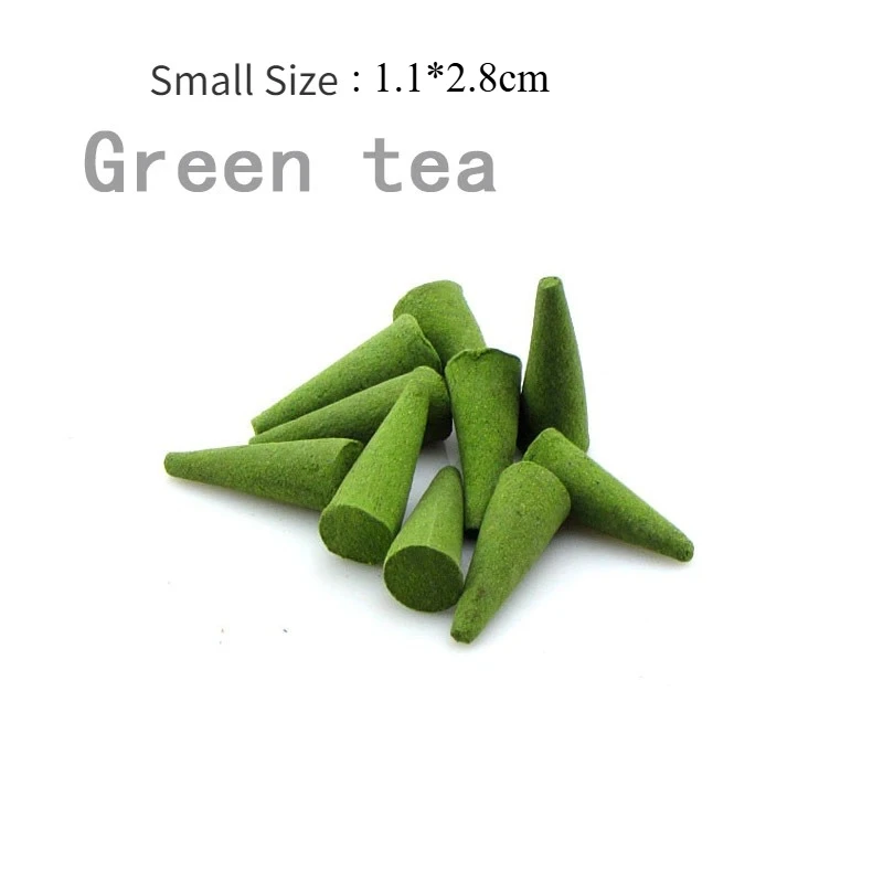 Natural Small or Plus Incense Cones Fragrant Sandalwood Jasmine Lavender Tower Spices Cones Indian Bulk Incenses Aromatherapy